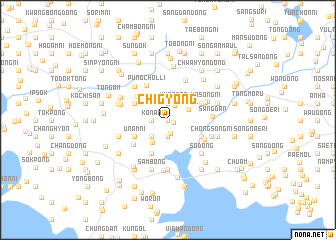 map of Chigyŏng