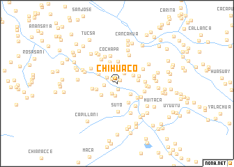 map of Chihuaco