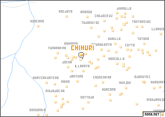 map of Chihuri