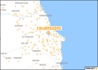 map of Chijang-dong