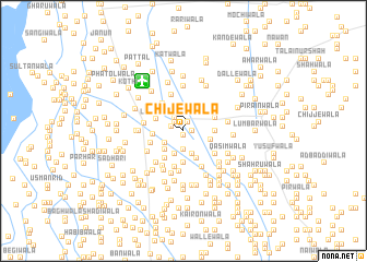 map of Chījewāla