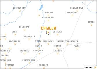 map of Chijlla
