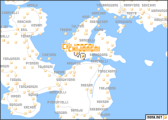 map of Chijong-ni