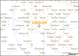 map of Chikoleni