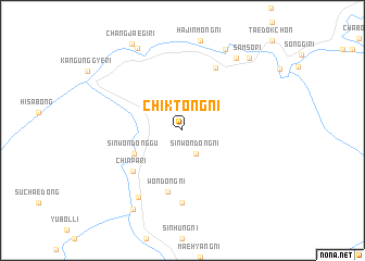 map of Chiktong-ni