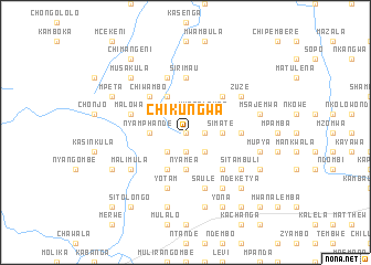 map of Chikungwa