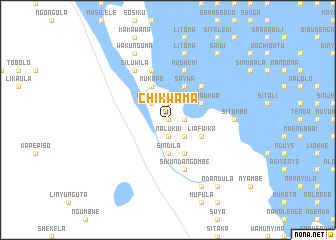 map of Chikwama