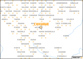 map of Chikwawe