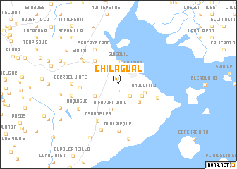 map of Chilagual