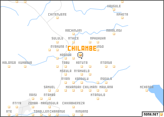 map of Chilambe