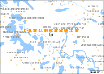 map of Chilapilla Segunda Sección