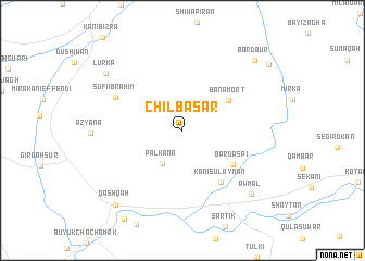 map of Chilbasar