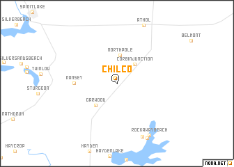 map of Chilco