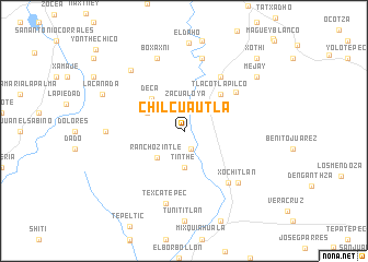 map of Chilcuautla