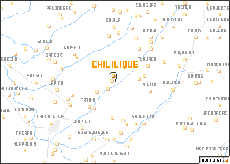 map of Chililique