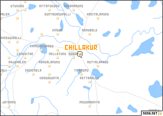 map of Chillakūr