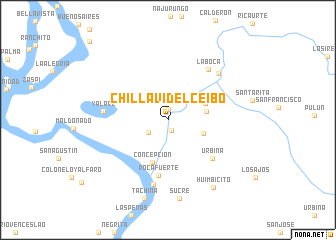 map of Chillavi del Ceibo