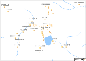 map of Chilleuane