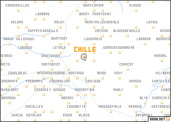 map of Chille