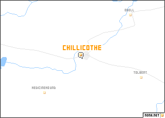 map of Chillicothe