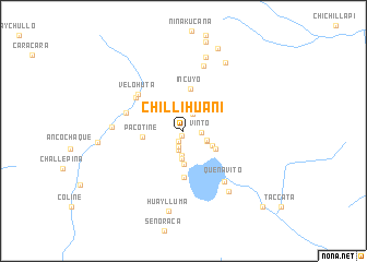 map of Chillihuani