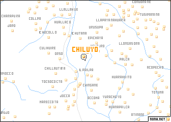 map of Chiluyo