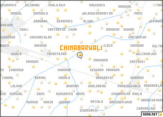 map of Chima Barwāli