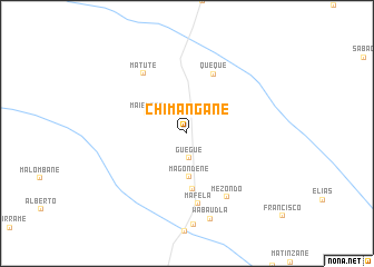 map of Chimangane