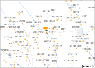 map of Chimasi