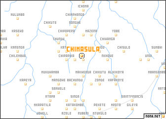 map of Chimasula