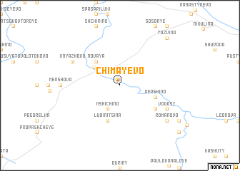 map of Chimayevo