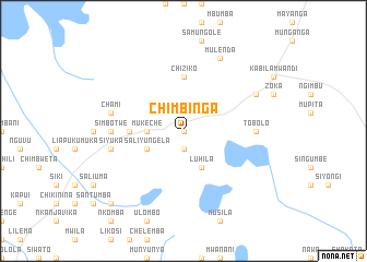 map of Chimbinga