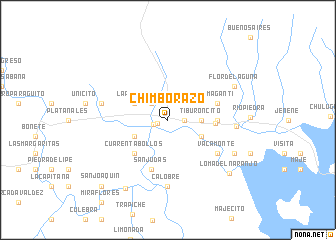 map of Chimborazo