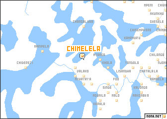 map of Chimelela