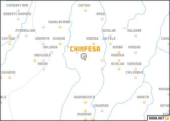 map of Chimfesa