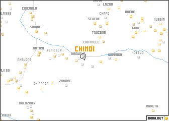 map of Chimoi