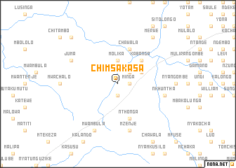 map of Chimsakasa