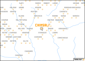 map of Chimsali