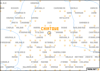 map of Chimtowe