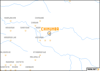 map of Chimumba