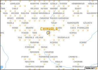 map of Chimwala