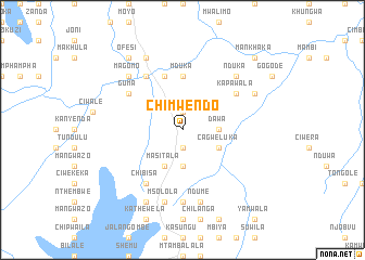 map of Chimwendo