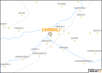 map of Chīna Kili