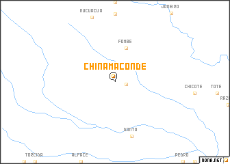 map of Chinamaconde