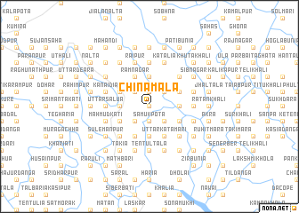 map of Chināmāla