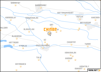 map of Chinar