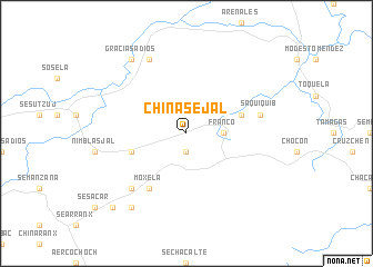 map of Chinasejal
