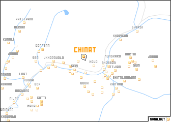 map of Chināt