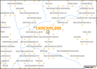 map of Chinchín Loma