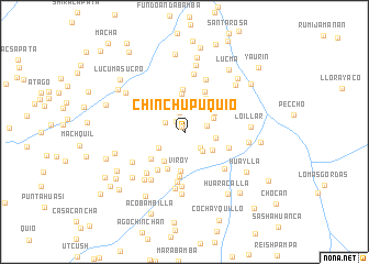 map of Chinchupuquio